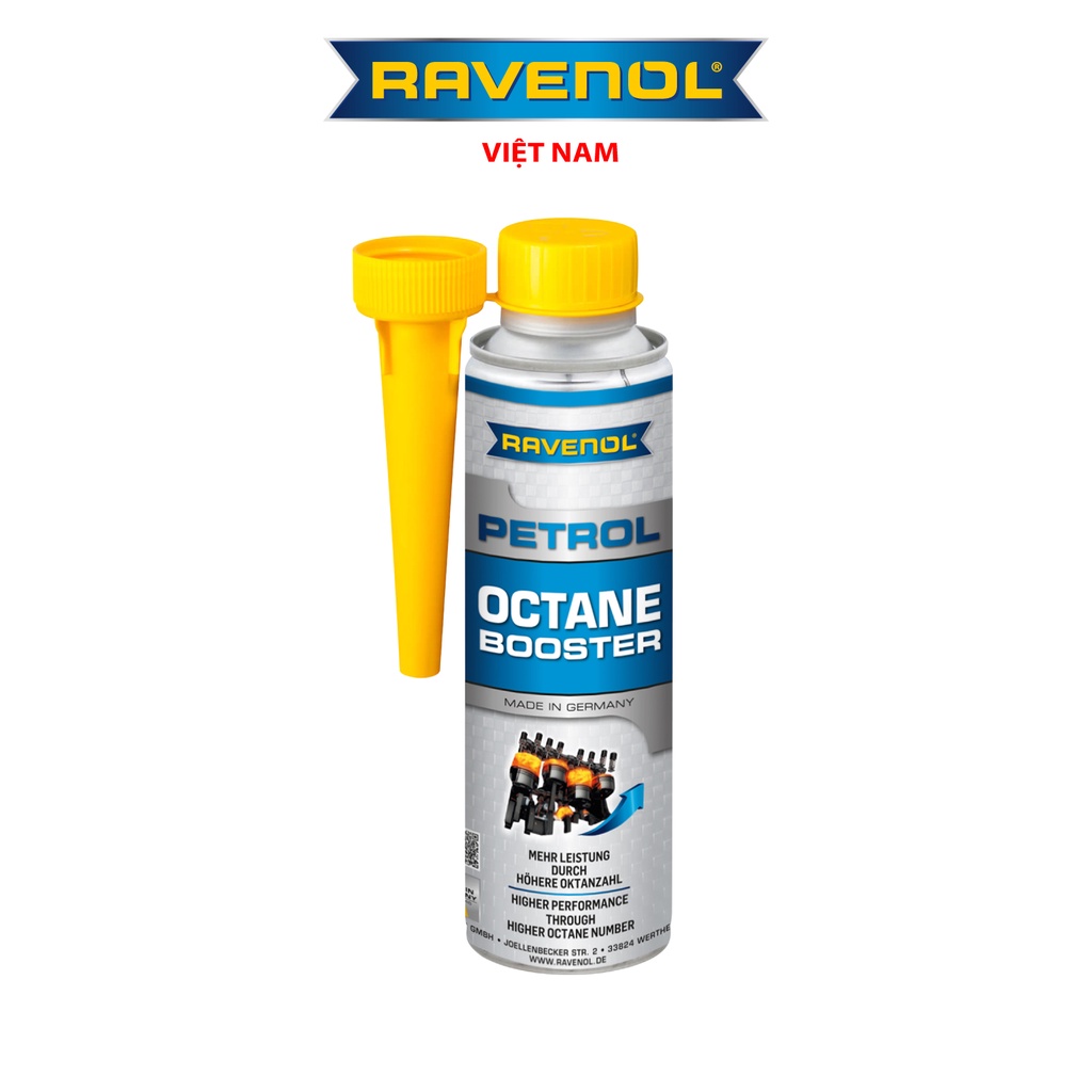 Phụ gia tăng octane cho xăng RAVENOL Petrol Octane Booster (300ml)