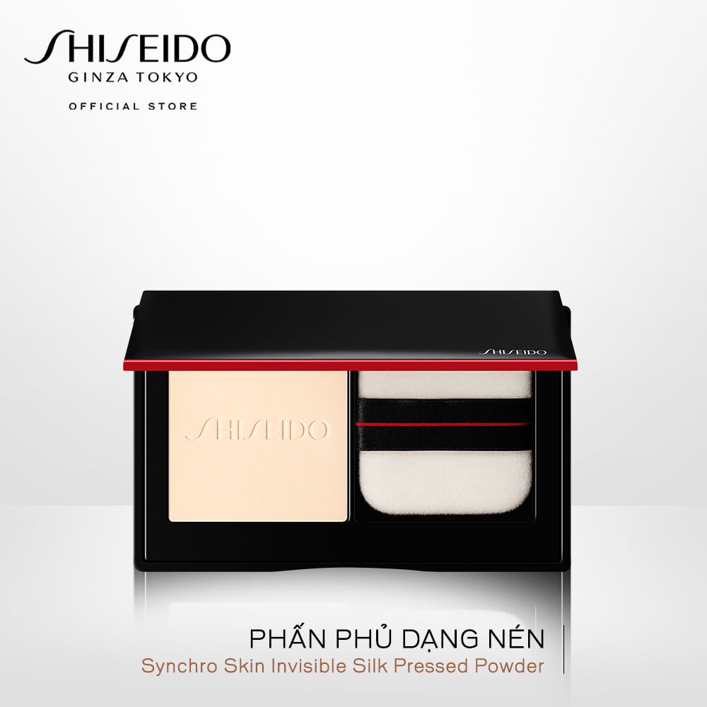 PHẤN PHỦ DẠNG NÉN SHISEIDO SYNCHRO SKIN INVISIBLE SILK PRESSED POWDER CHÍNH HÃNG - 10093