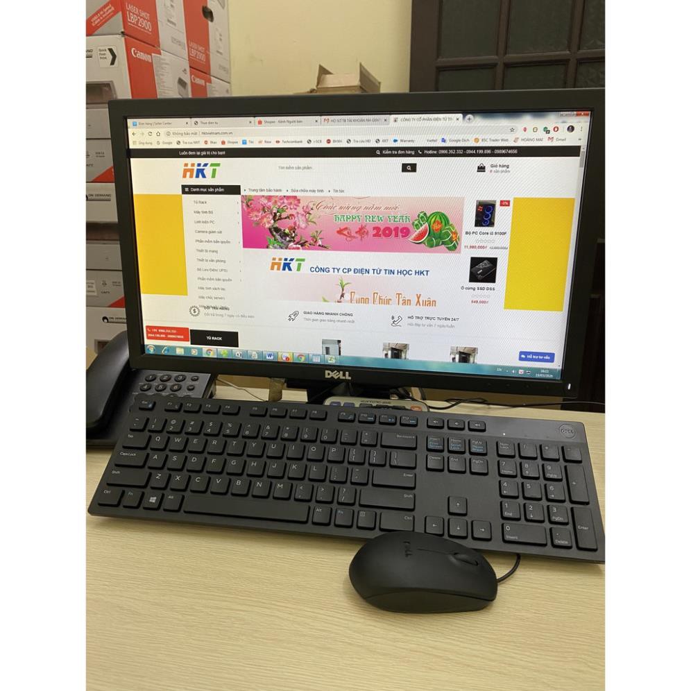 Bộ bàn phím Dell KB216B và Chuột Dell MS111 | BigBuy360 - bigbuy360.vn