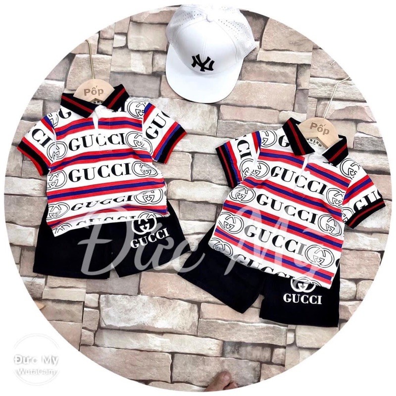 bộ cotton gucci