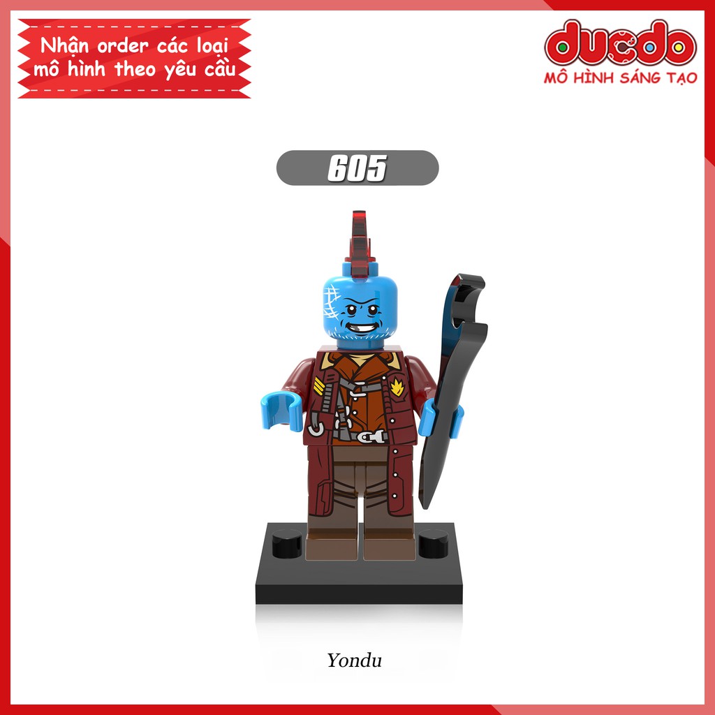 Minifigures Vệ binh dải ngân hà siêu đẹp - Đồ Chơi Lắp Ghép Xếp Hình Mini Mô hình Iron Man Xinh 0159