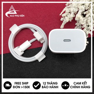 Bộ Sạc IP 11 Pro Max Bóc Máy - Công Suất Tối Đa 18W - Sạc Cực Nhanh Không Nóng Máy - Bảo Hành 12 Tháng lỗi 1 đổi 1.