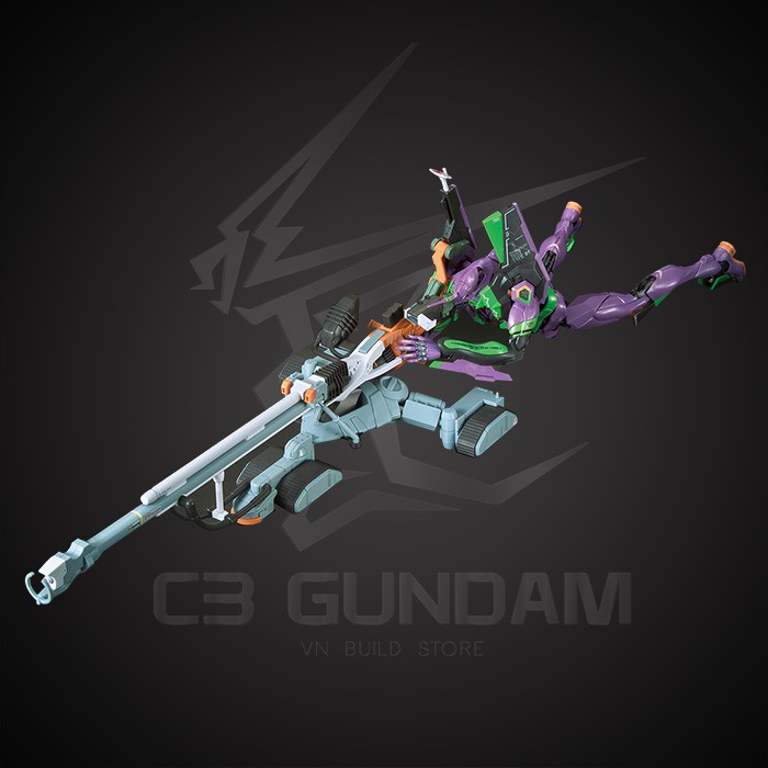 MÔ HÌNH GUNDAM BANDAI RG 1/144 EVANGELION EVA UNIT 00 DX POSITRON CANNON SET