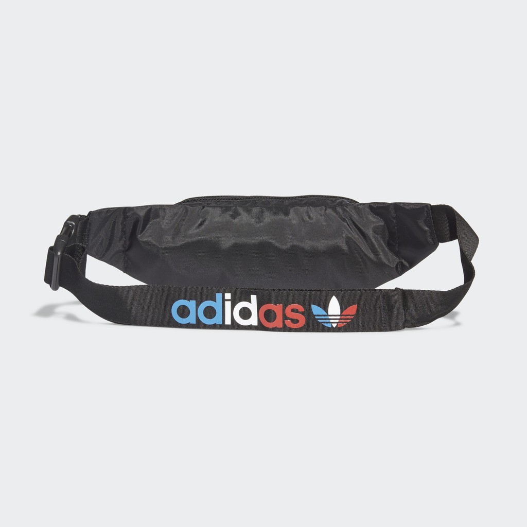 Túi Đeo Chéo B185 Essential Tricolor Waist Bag Black GN5455