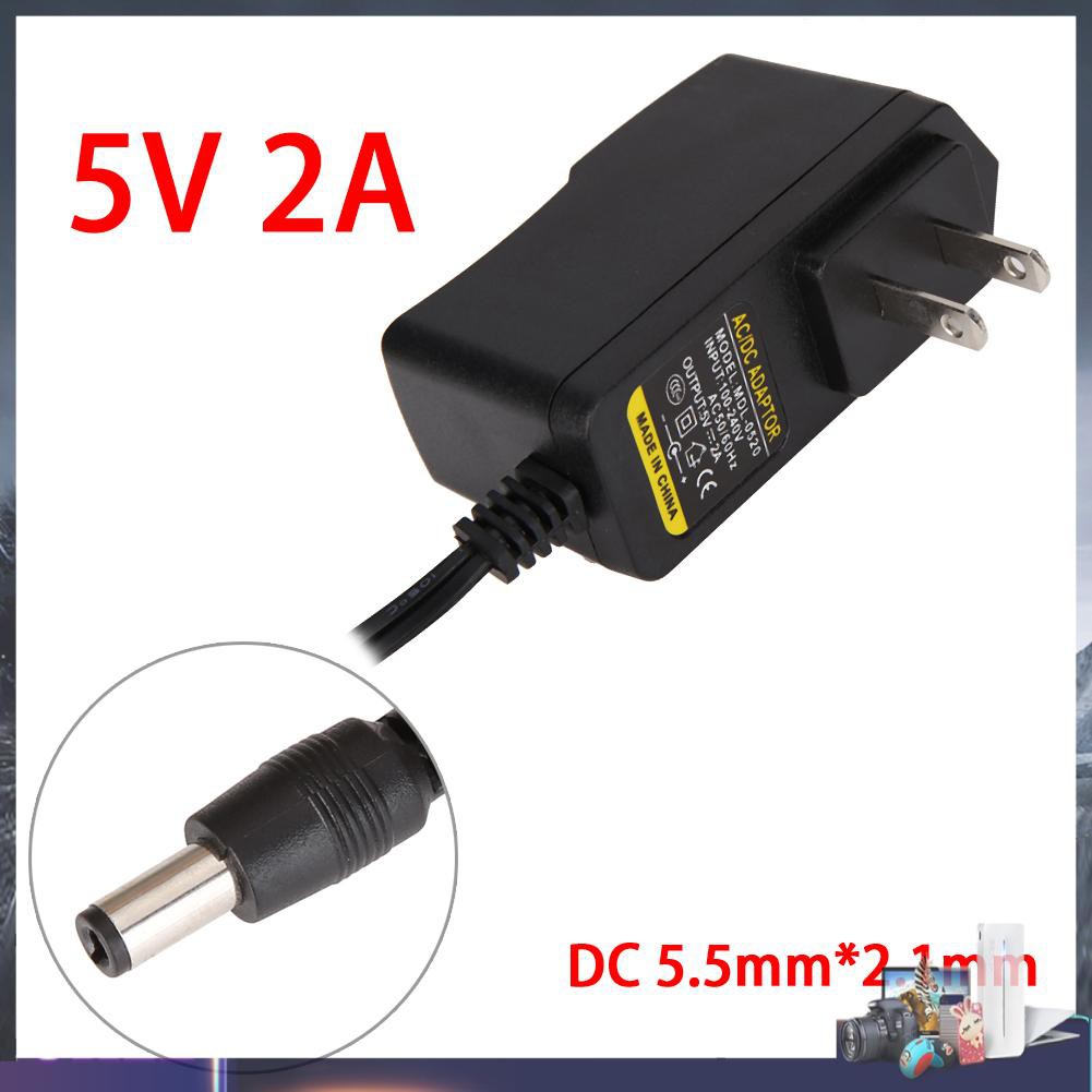 Bộ Chuyển Đổi Nguồn Điện Ac Sang Dc 5.5mmx2.1mm 5.5mmx2.5mm 5v 2a | BigBuy360 - bigbuy360.vn