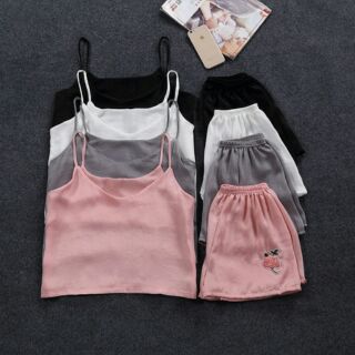 Bộ mặc nhà lụa vicsexy