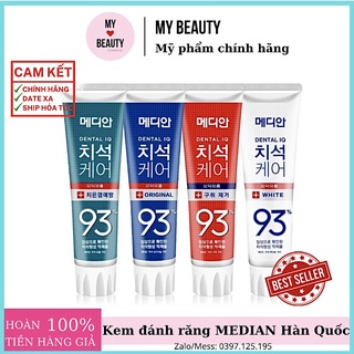 Kem đánh trắng răng median 93% tooth-paste 120g - my beauty
