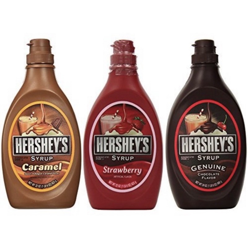 [Mã 66FMCGSALE hoàn 8% đơn 500K] Xốt Syrup Hershey's 680G & 1.36KG