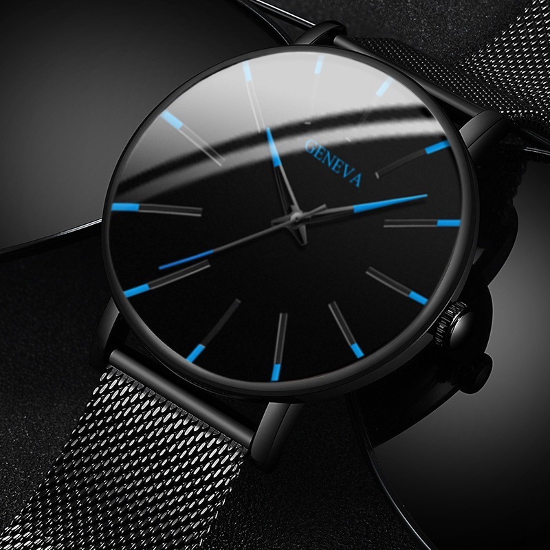 Đồng hồ đeo tay bằng thép phong cách doanh nhân đơn giản cho nam Wh1069-45