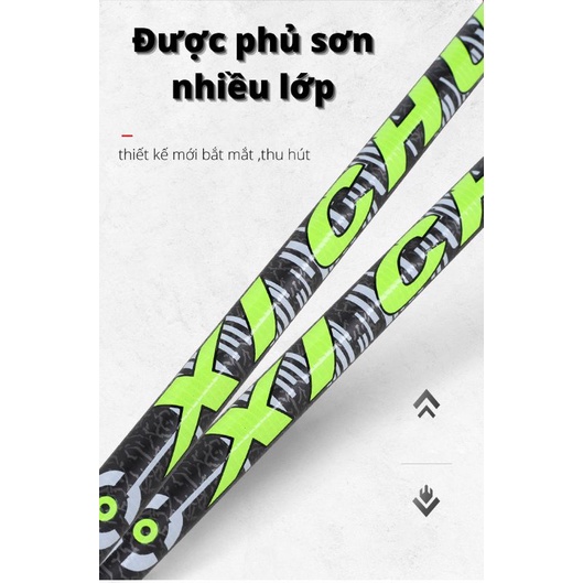 Gác Cần Chống Gió Dài 2,1 m Carbon Cao Cấp