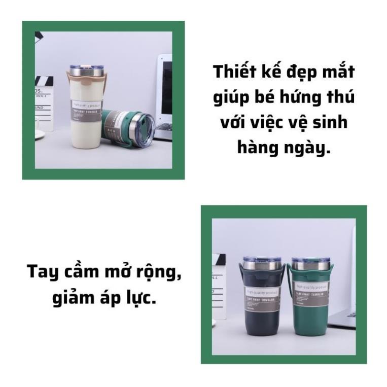Ly giữ nhiệt chính hãng TUMI, hàng cao cấp, đa năng, có quai silicon xách tiện lợi, dung tích 710ML