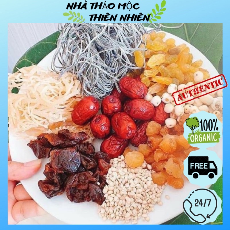 Chè sâm bổ lượng- Tổng hợp nguyên liệu tự chọn