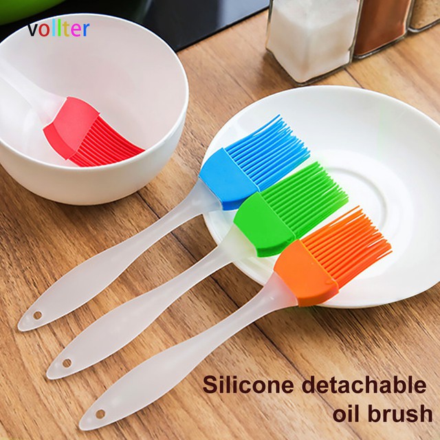 Cọ silicon chống nhiệt phết dầu cho thịt nướng BBQ Cọ Quét Dầu Nướng Bbq 5 Màu Silicone