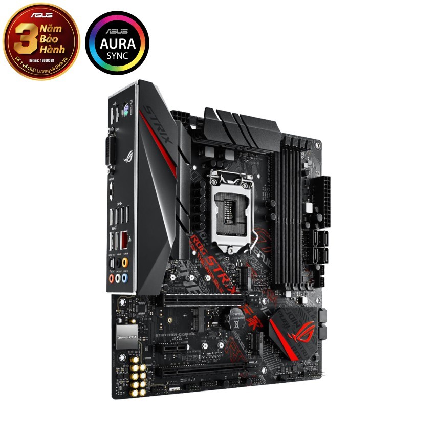 Mainboard ASUS ROG STRIX B365-G GAMING (Intel B365 , Socket 1151, m-ATX, 4 khe RAM DDR4) | BigBuy360 - bigbuy360.vn