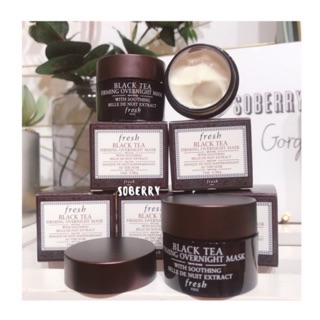MẶT NẠ FRESH Black Tea Firming Overnight Mask  Minisize 15ml
