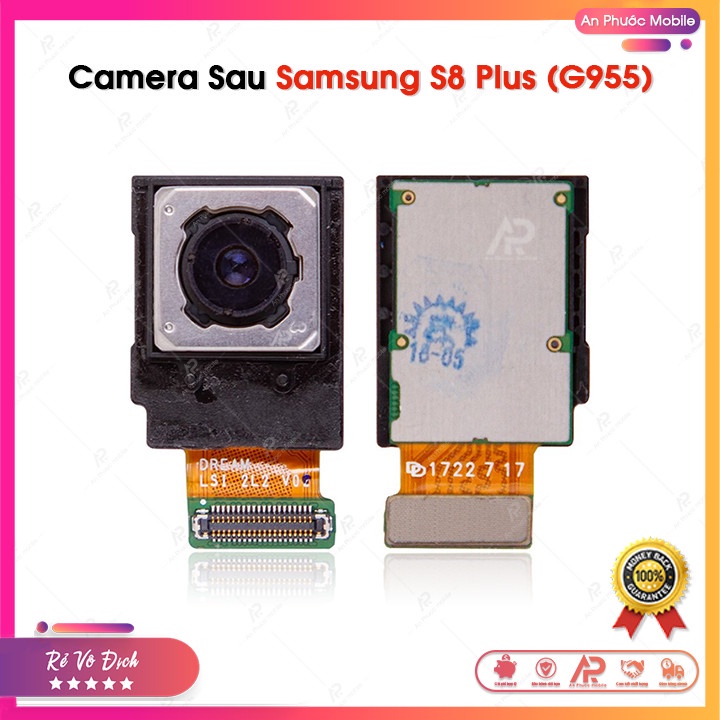 Camera Sau Samsung S8 Plus / G955 - Linh Kiện Cam Điện Thoại Samsung Galaxy S8+ Zin Bóc Máy