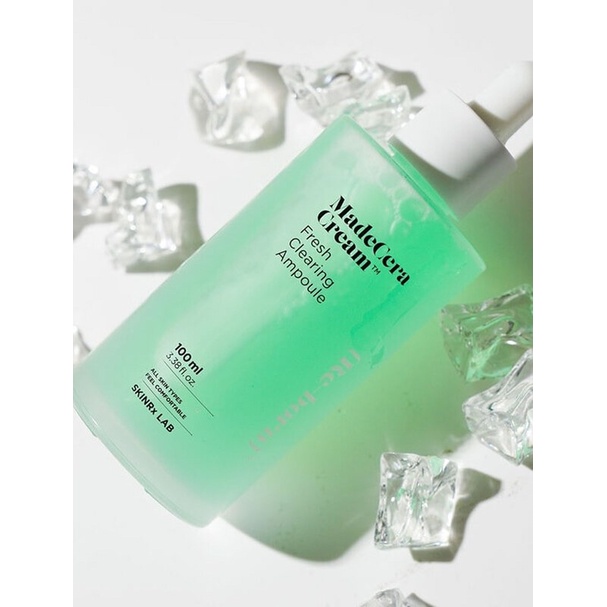 Tinh chất loại bỏ bã nhờn giảm thâm SKINRx LAB MadeCera Cream Fresh Clearing Ampoule 13ml SLMC013AP02