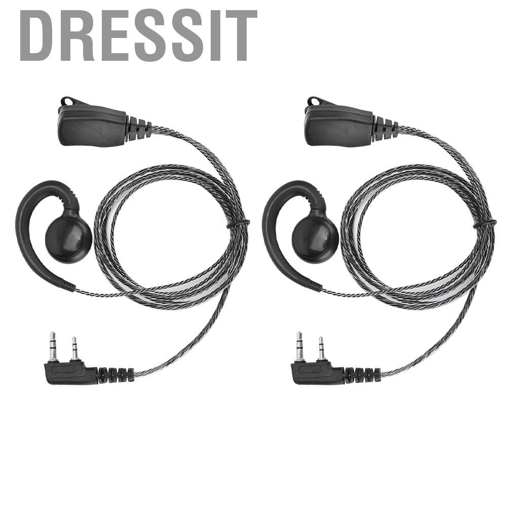 Dressit Two Way Headphone  Resistant To Tensile for Long Service Life Worn On The Right Ear