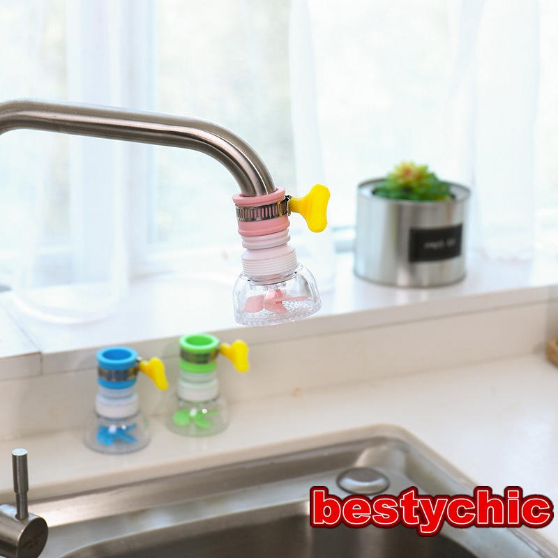 Đầu Lọc Vòi Nước Nhà Bếp Xoay 360 Độ Chống Văng Nước