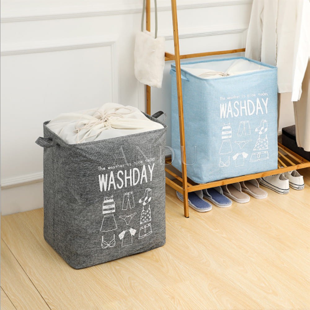 Túi đựng Quần Áo Túi Đựng Đồ Chăn Màn Washday Gấp Gọn Siêu Tiện Lợi