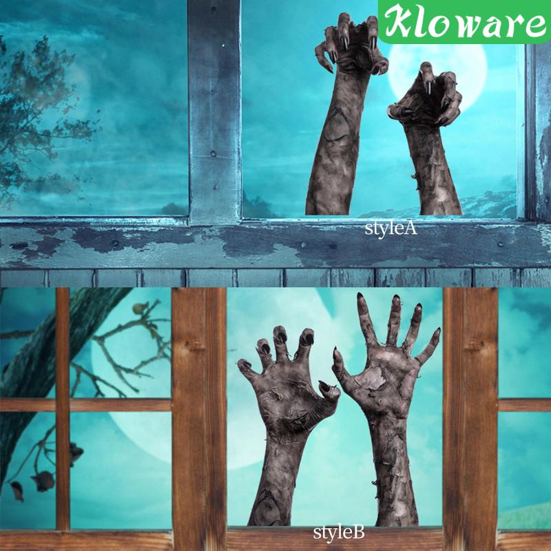 Miếng Dán Tường / Cửa Sổ Trang Trí Phòng Khách Hình Halloween