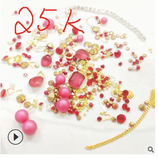 set đá charm trang trí móng tay