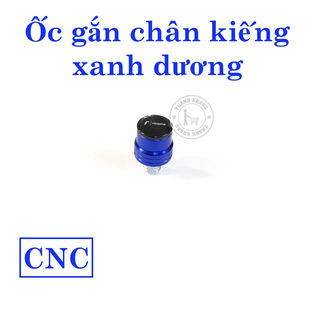 Ốc gắn chân kiếng răng ngược 10ly YAMAHA nhôm CNC thanh khang