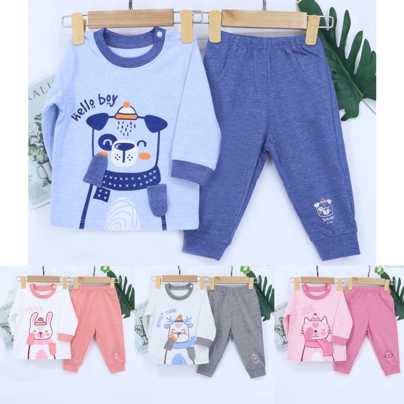 Bộ dài tay cài vai JUBODY