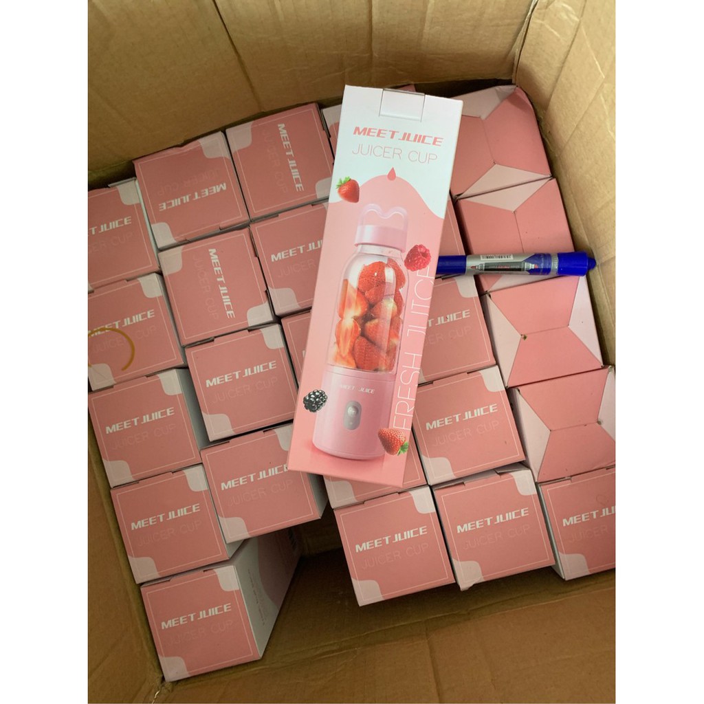 Máy xay sinh tố mini MEET JUICE - máy xay sinh tố mini cầm tay