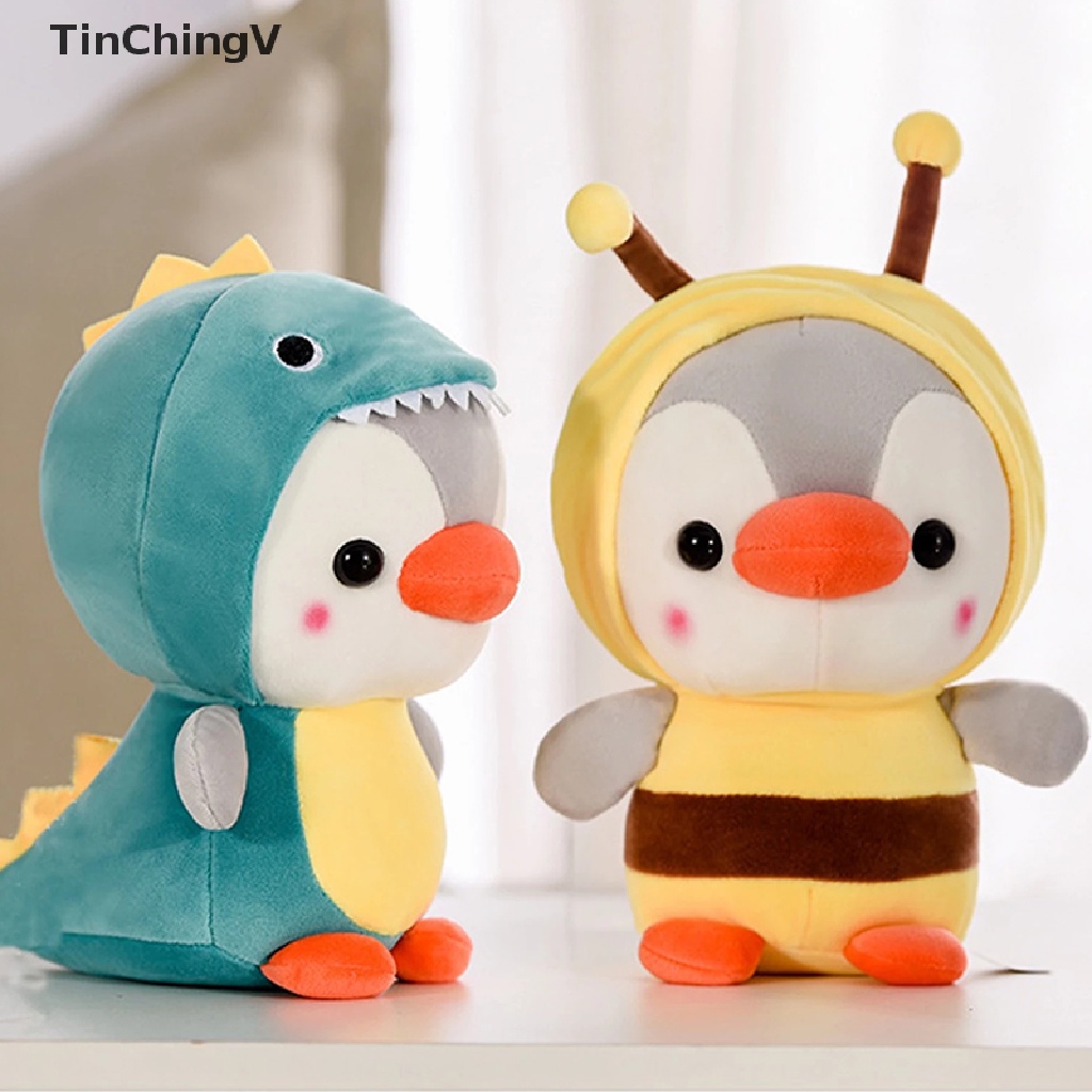 Đồ chơi nhồi bông Hình Chim Cánh Cụt / Ếch / Khủng Long