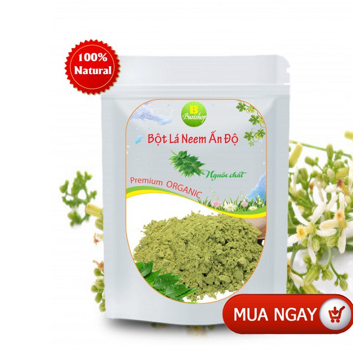 Bột Lá Neem Ấn Độ 100g Đẹp Da, Sạch Mụn