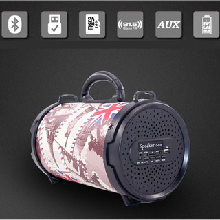 Loa gỗ Bluetooth xách tay D-B28