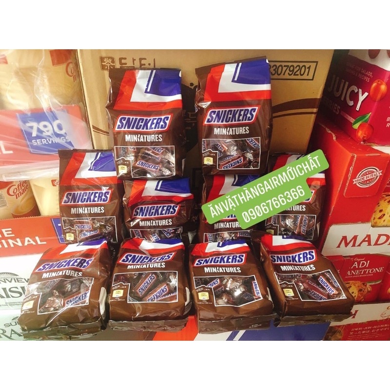 Socola Snickers Miniatures 150g Của Đức
