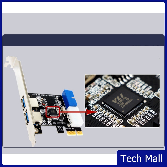 USB 3.0 PCI-E Expansion Card Adapter External 2 Port USB3.0 Hub Internal 19pin Header PCI-E Card