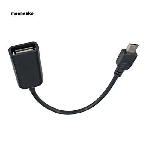Dây cáp OTG chuyển đổi đầu USB dương sang USB 2.0 âm cho điện thoại Samsung S3 S4