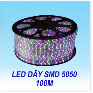 Đèn LED Dây 5050 Cuộn 100m + 3 nguồn và 1 khiển chớp tắt Điện Gia Dụng Bảo Minh - Điện Gia Dụng Bảo Minh