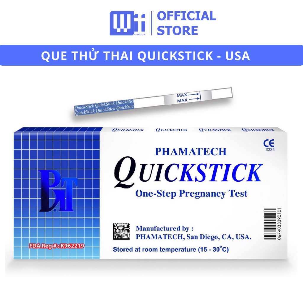 QUE THỬ THAI QUICKSTICK  - CHÍNH XÁC, NHANH, TIỆN LỢI