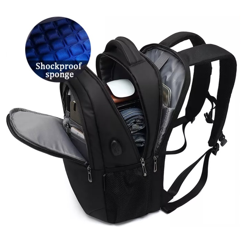 Balo Nam Nữ Cao Cấp, Công Sở, Laptop, Chống Thấm Nước, Đi Chơi, Du Lịch - PS 652 Chính Hãng Coolbell - BH 3 Năm