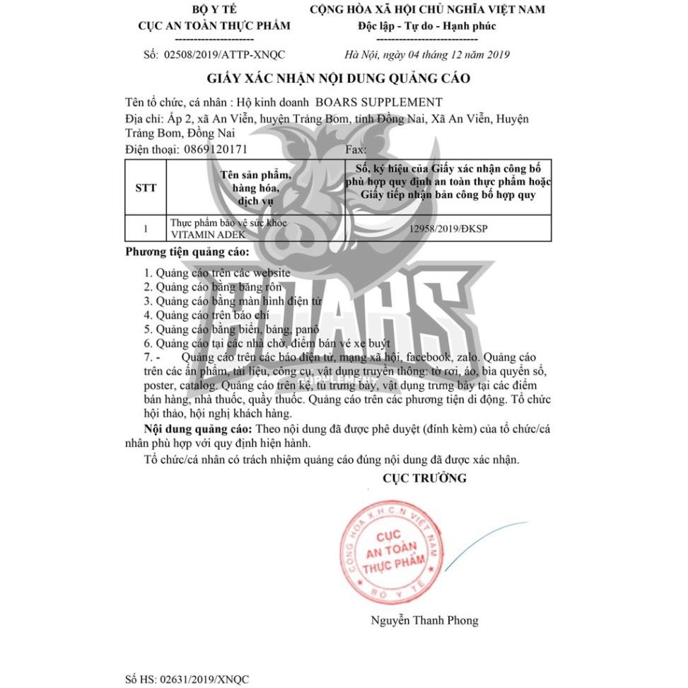 VITAMIN ADEK - BỔ SUNG 4 VITAMIN QUAN TRỌNG TĂNG ĐỀ KHÁNG,XƯƠNG KHỚP, THỊ LỰC CỦA OSTROVIT (200 VIÊN) | Thế Giới Skin Care