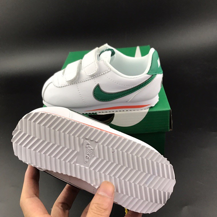 117*hàng Có Sẵn * Giày Thể Thao Nike Cortez Bằng Da Dành Cho Trẻ Em