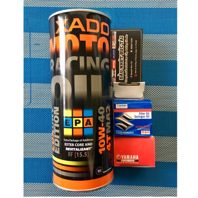 (Có quà tặng) Nhớt Xado Racing 10W40 API SN JASO MA2