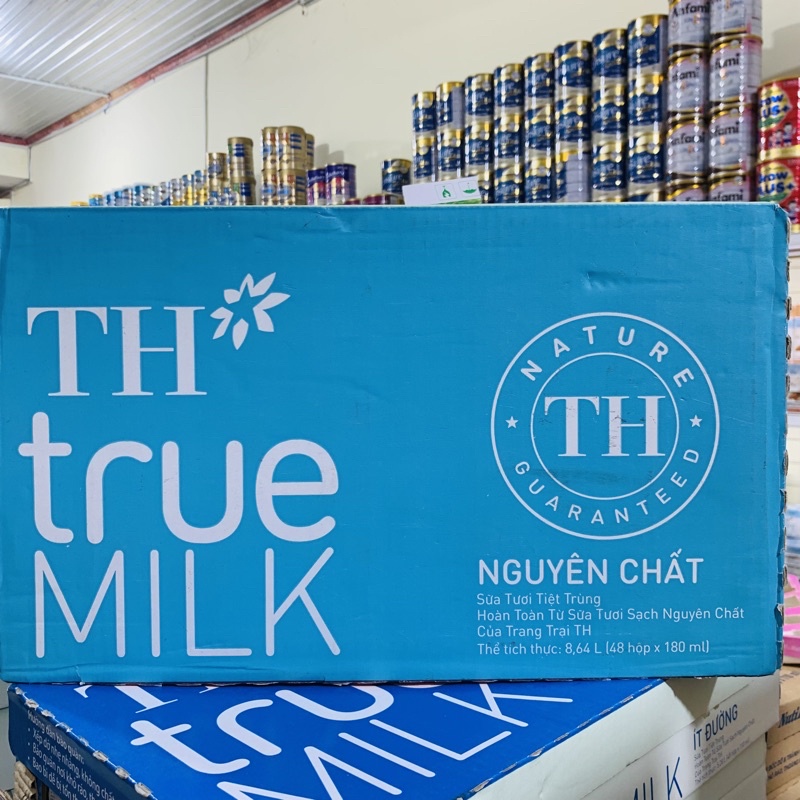 Thùng sữa TH TRUE MILK 48x180ml + Yogurt + Sữa hạt