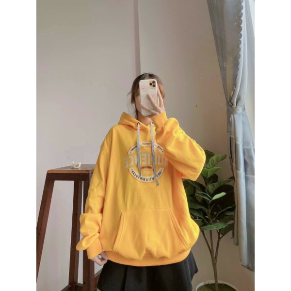 🆕 áo sweater nỉ hoodie tay phồng form rộng, áo khoác teen hot trend