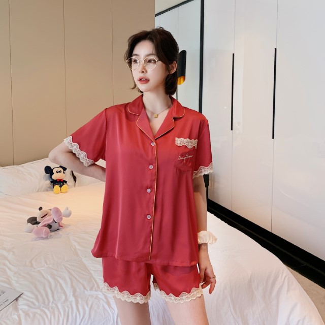 [Big Sale] 🌱Bộ Đồ Mặc Nhà ☘️Đồ Ngủ Pijama Lụa Cao Cấp Siêu Mát Mềm Mịn - ELSA