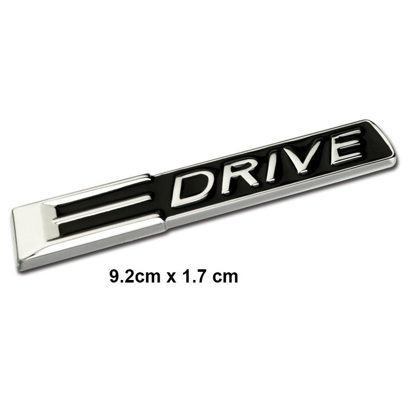 Logo Chữ Xdriver, Edriver, 5driver Dán Trang Trí Xe ô Tô MS-117