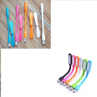COMBO ĐÈN + QUẠT USB UỐN DẺO - 316