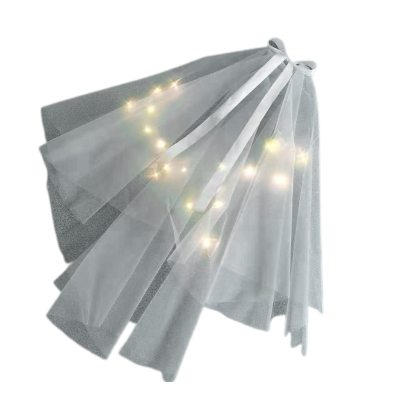 Mạng Che Mặt Có Đèn Dùng Hóa Trang Tiệc Cưới