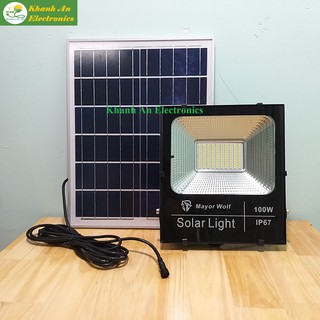 Đèn Năng Lượng Mặt Trời - Pha 100W
