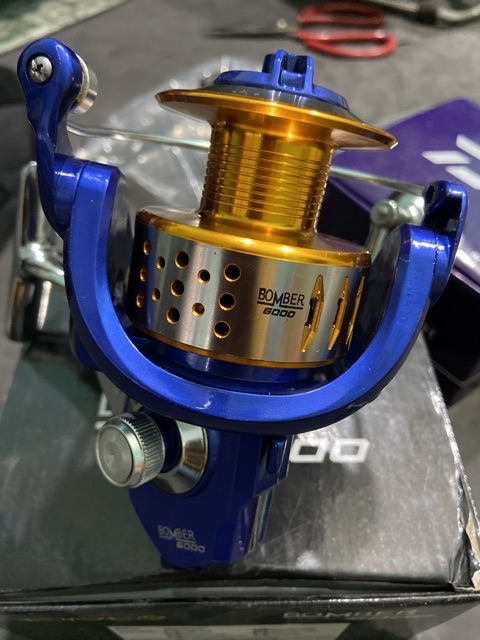 máy câu 6000 RYOKO bomber thái lan máy câu cực khoẻ y hình giá rẻ xả kho