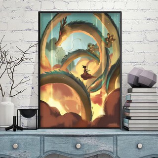 Tranh Rồng Thần Dragon Ball Dùng Để Treo Tường Trang Trí